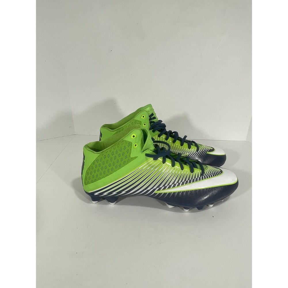 Mens Nike Vapor Speed Football Cleats Size 15 846443-369 Green Blue White New - Picture 3 of 8